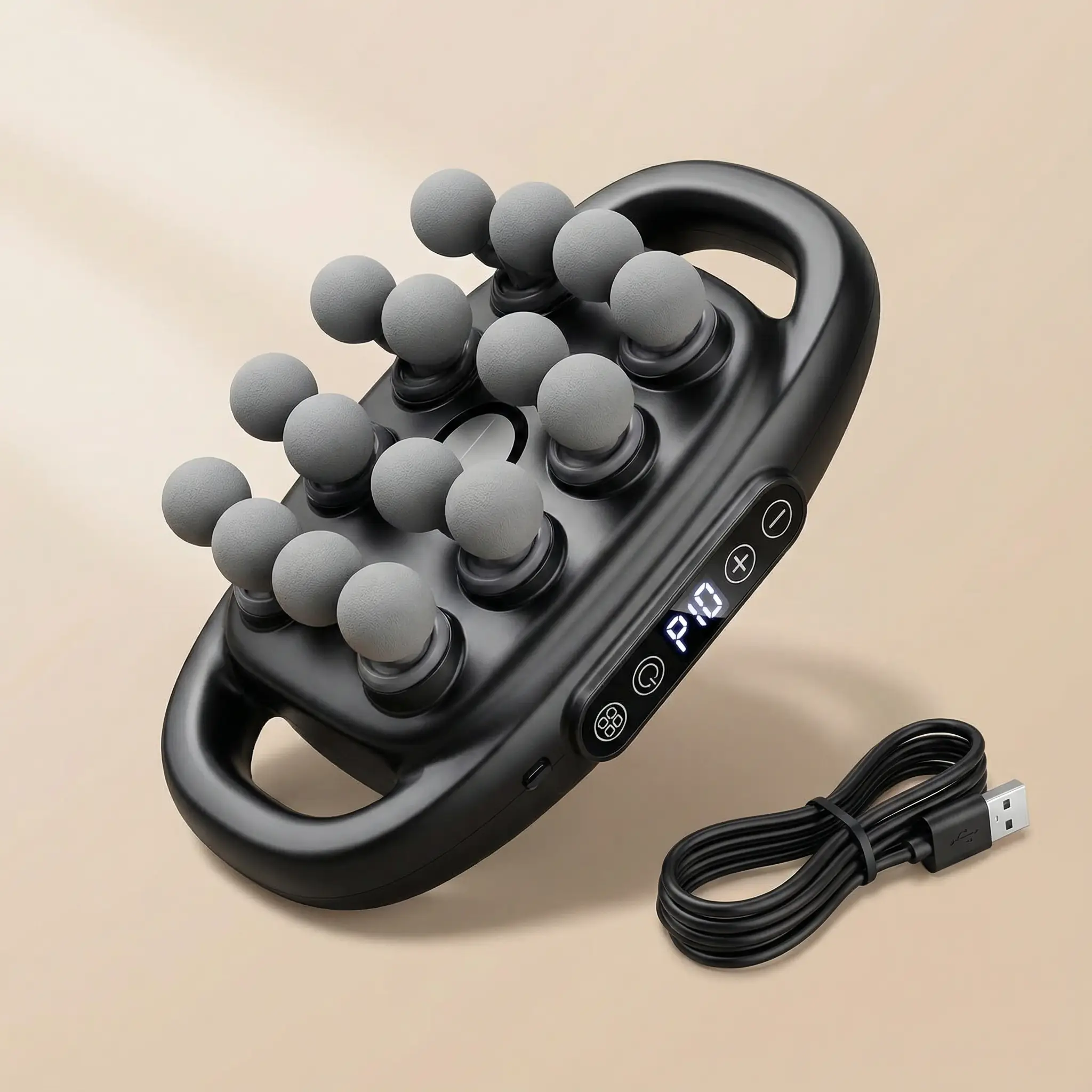 Norvexia 16-Head Deep Tissue Body Massager Gun