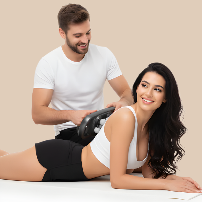 Norvexia 16-Head Deep Tissue Body Massager Gun